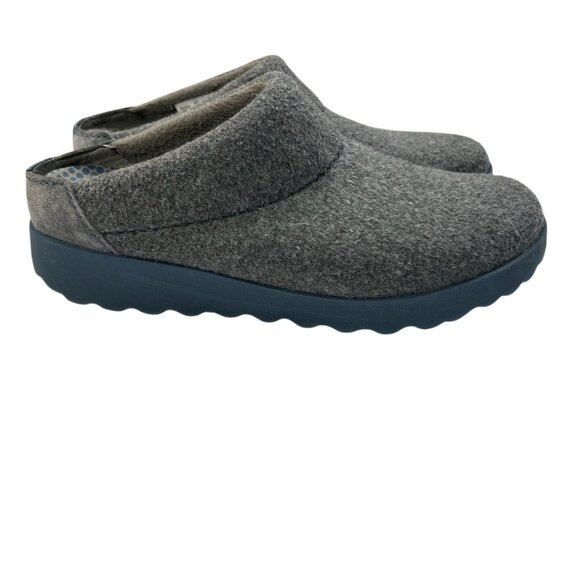 Dansko Women's Gray Wool Blend Slip On Clogs Size 39 9US - Picture 1 of 7